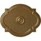 Ekena Millwork Waltz Ceiling Medallion (Fits Canopies up to 4 1/2"), 21 1/4"W x 17 3/8"H x 1"P, Pale Gold CM21WAPAS - alternate 1